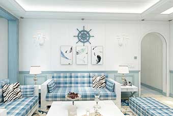 承德地中海风格-客厅