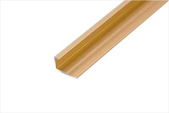 承德航空纤维墙咔铝合金边条（钛金氧化）