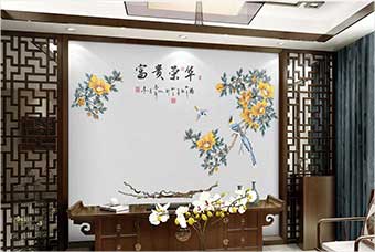 承德森佰汇航空纤维墙咔（富贵荣华）