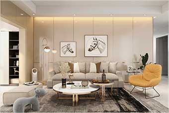 承德客厅空间案例