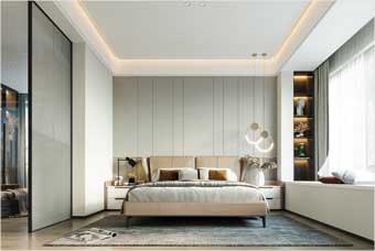 承德卧室空间案例