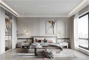 承德卧室空间案例