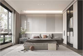 承德卧室空间案例